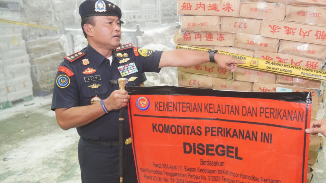 Gerak Cepat Lindungi Nelayan, KKP Segel 100 Ton Ikan Impor di Juwana Jawa Tengah