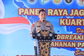 Panen Raya Jagung di Gerung, Wujud Nyata Polri Jaga Ketahanan Pangan Nasional