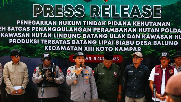 Tindak Tegas Perusakan Hutan, Polda Riau Tegaskan Komitmen Green Policing