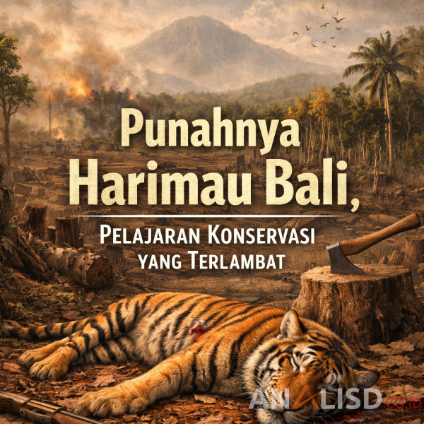 Punahnya Harimau Bali, Pelajaran Konservasi yang Terlambat