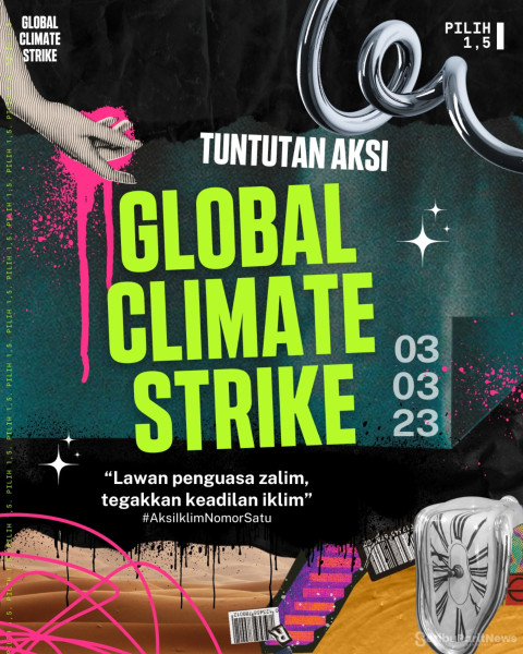 Anak Muda Tuntut Krisis Iklim Jadi Prioritas Agenda Pemilu 2024