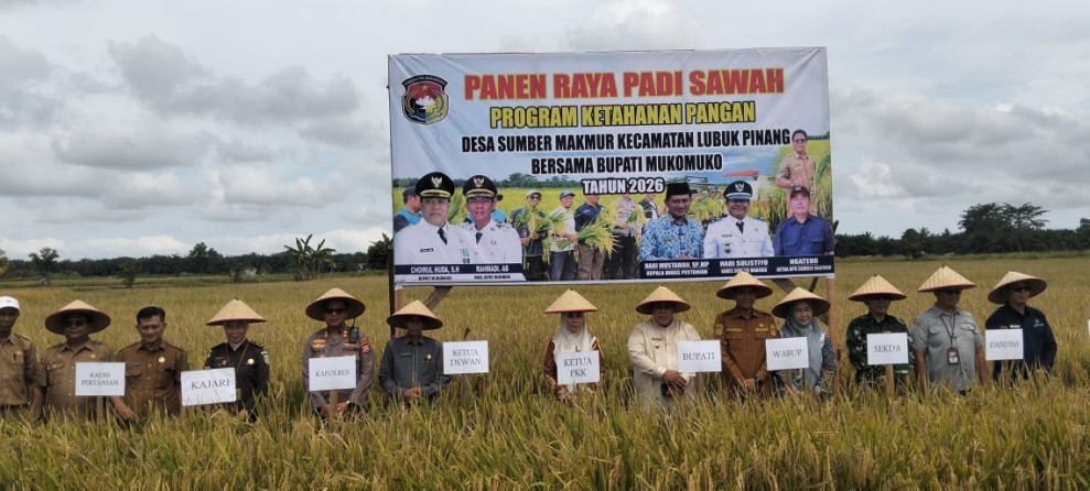 Pemerintah Kabupaten Mukomuko Kembali Tunjukkan Komitmen Dalam Program Ketahanan Pangan