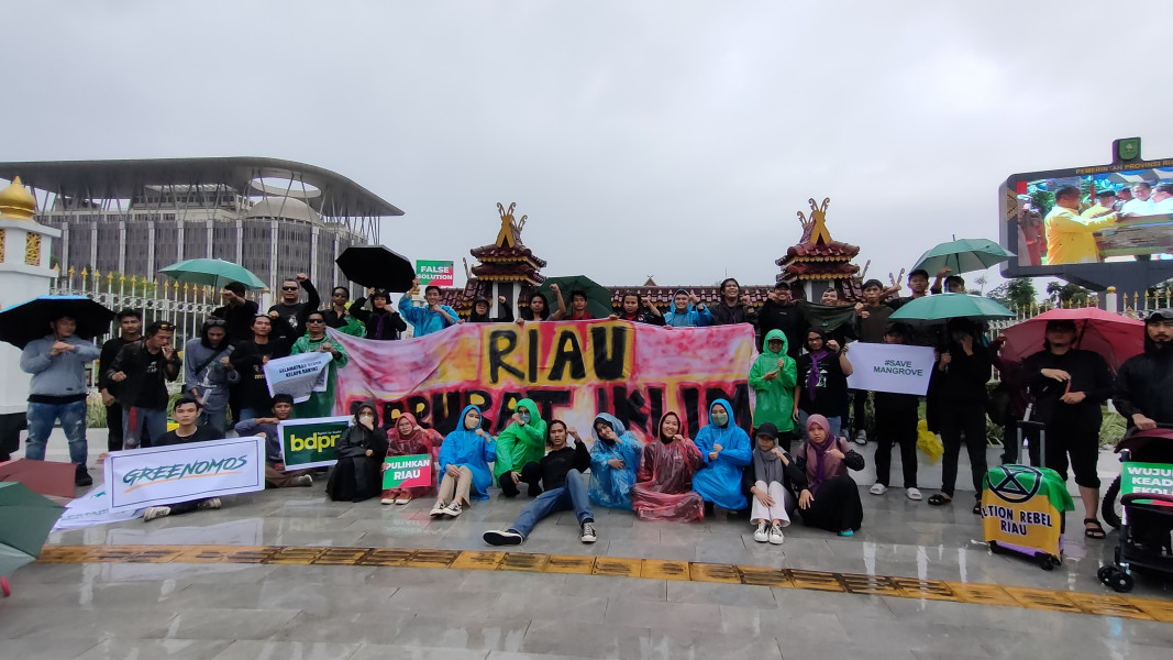 Global Climate Strike Pekanbaru: Riau Darurat Iklim