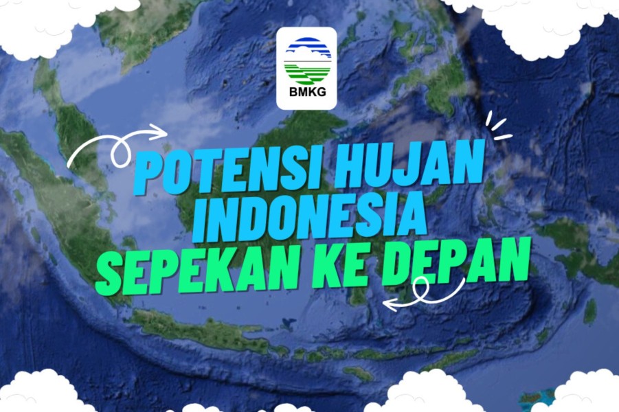 Potensi Hujan Indonesia Sepekan ke Depan Periode 24–30 April 2026: Transisi Menuju Musim Kemarau: Cuaca Umumnya Cerah, Meskipun Potensi Hujan Masih Terjadi di Beberapa Wilayah Indonesia