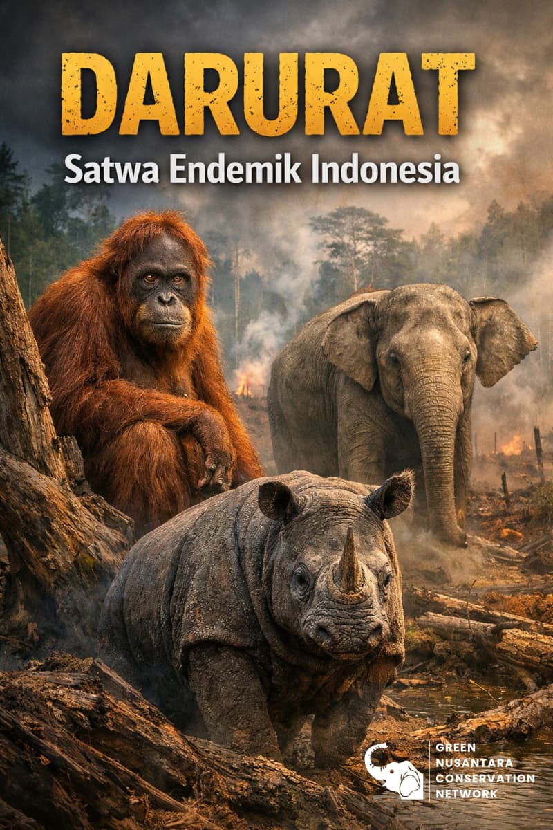 Darurat Satwa: Netizen Harus Bergerak untuk Masa Depan Hutan dan Satwa Endemik Indonesia