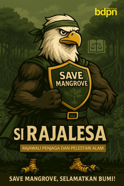 Peluncuran Maskot RAJALESA Simbol Penjaga Mangrove dari Pesisir Riau