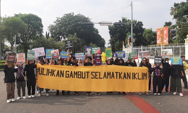 Organisasi Masyarakat Sipil Riau Suarakan Permasalahan Krisis Iklim dan Krisis Demokrasi