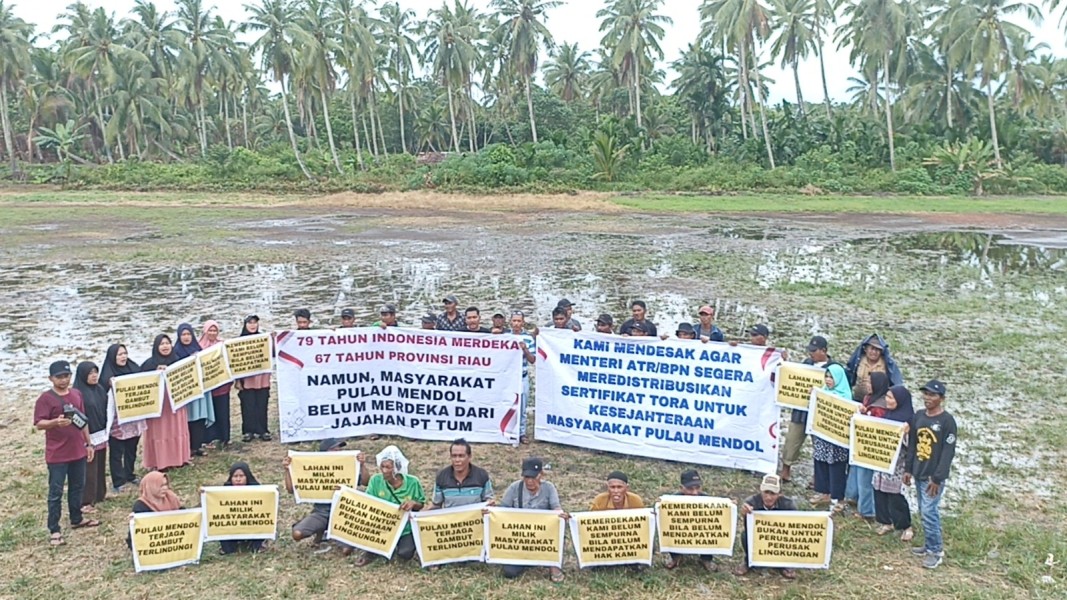 Masyarakat Pulau Mendol Menang Telak!   Mahkamah Agung Menolak Permohonan Kasasi PT TUM!
